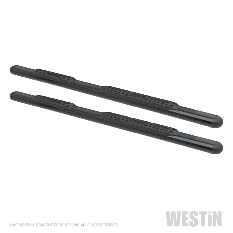 Westin Premier 4 Oval Nerf Step Bars 75 in - Black