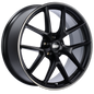 BBS CI-R 19x9 5x112 ET42 Satin Black Polished Rim Protector Wheel -82mm PFS/Clip Required