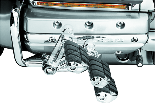 Kuryakyn Ergo II Dually ISO Pegs With Long Arms Chrome