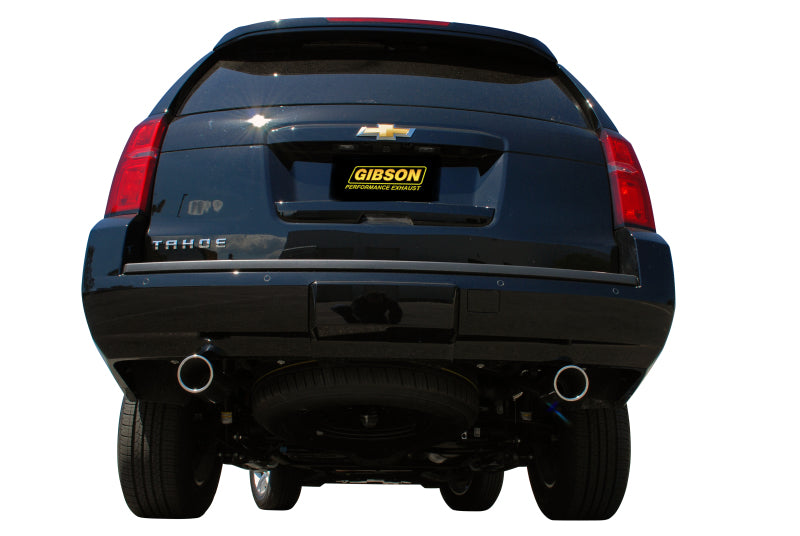 Gibson 10-19 Chevrolet Tahoe LS 5.3L 2.25in Cat-Back Dual Split Exhaust - Stainless