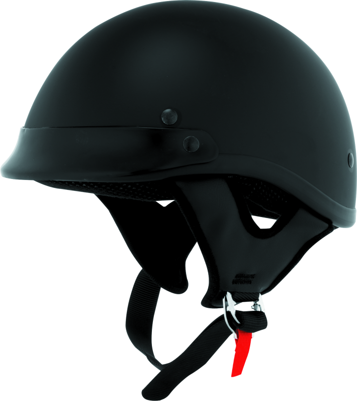 Skid Lids Traditional Helmet Flat Black - XS