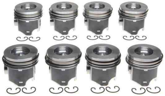 Mahle OE Cms 102mm/4.017 Bore ISB OE 3970192 Bare 05-08 17.1:1 CR Vin C Piston Set (Set of 6)