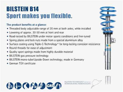 Bilstein B14 (PSS) 12-17 Fiat 500 Suspension Kit