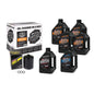 Maxima V-Twin Oil Change Kit Mineral w/ Black Filter Evolution