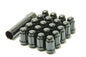 Wheel Mate Muteki Closed End Lug Nuts - Black Chrome 12x1.50