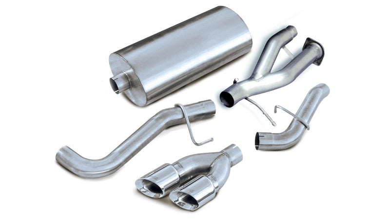 Corsa 2003-2006 Cadillac Escalade ESV 6.0L V8 Polished Sport Cat-Back Exhaust