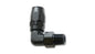 Vibrant Male NPT 90 Degree Hose End Fitting -10AN - 1/2 NPT