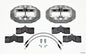 Wilwood D8-6 Front Caliper Kit Clear Corvette C2 / C3 65-82