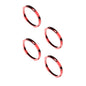 KC HiLiTES FLEX ERA LED Light Bar Bezel Kit for 10in. Segments - Red