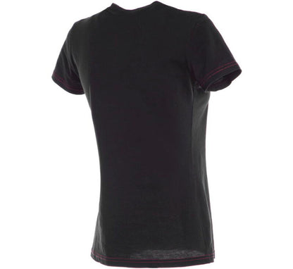 Dainese T-Shirt Speed Demon Lady Black/Red - Large