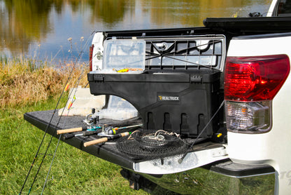 UnderCover 2019+ Ford Ranger Passengers Side Swing Case - Black Smooth