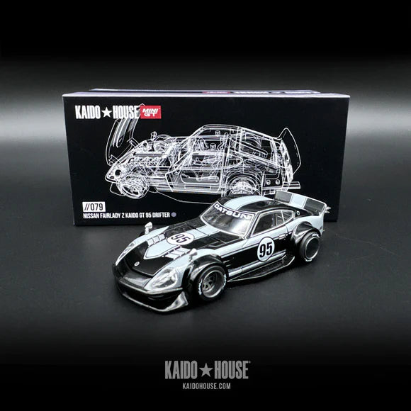 Kaido House x Mini GT Nissan Fairlady Z Kaido GT 95 Drifter