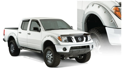 Bushwacker 06-14 Nissan Frontier Styleside Boss Pocket Style Flares 4pc 73.3in Bed - Black