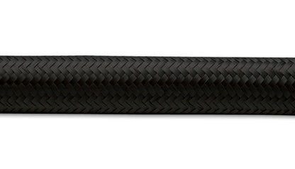 Vibrant -16 AN Black Nylon Braided Flex Hose (10 foot roll)