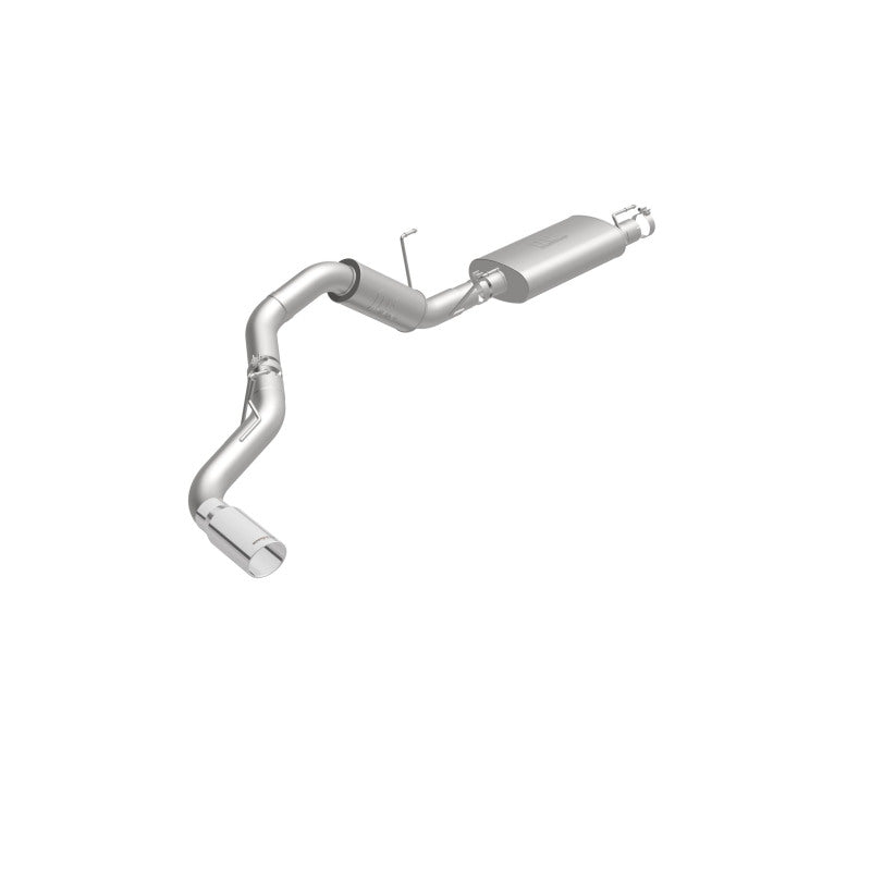 MagnaFlow Cat-Back, SS, 4in, Single Pass Side Rear Exit 5in Tip 14-15 Ram 2500 6.4L V8 CC LB/MC SB