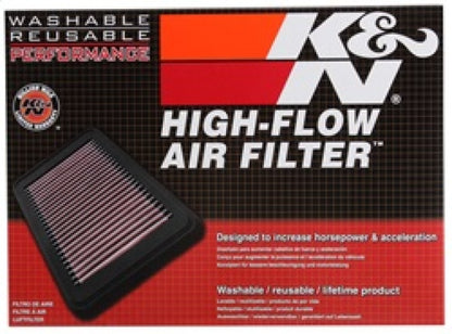 K&N Replacement Air Filter 12.563in O/S Length x 5.25in O/S Width x 1.625in H (Inc 2 Filters)