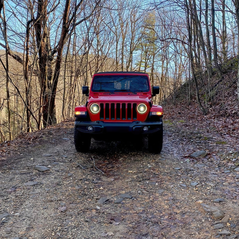 Oracle Jeep JL/Gladiator JT Oculus Bi-LED Projector Headlights - Amber/White Switchback SEE WARRANTY