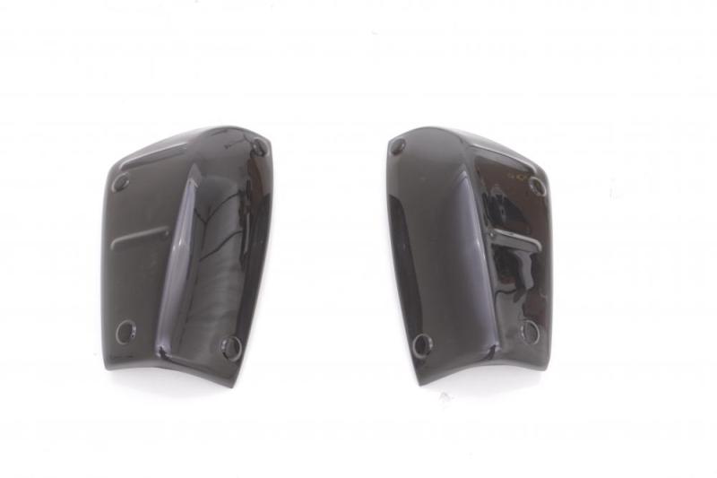 AVS 16-18 Toyota Tacoma Tail Shades Tail Light Covers - Smoke