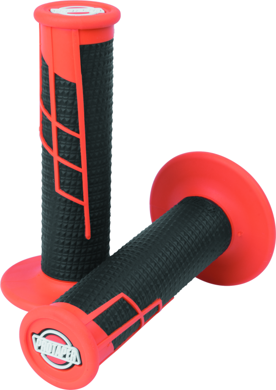 ProTaper Clamp-On 1/2 Waffle Grip - Orange/Black