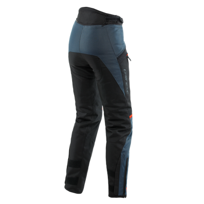 Dainese Tempest 3 Lady D-Dry Pants Ebony/Black/Lava-Red Size - 44