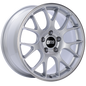 BBS CH-R 18x8.5 5x112 ET38 Brilliant Silver Polished Rim Protector Wheel -82mm PFS/Clip Required