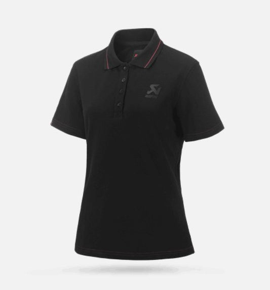 Akrapovic Corpo Polo Black Womens - XL