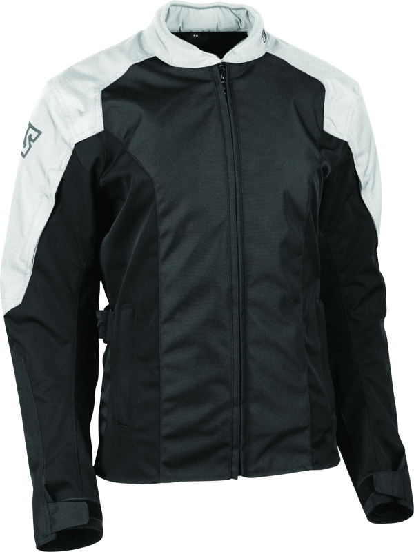 Speed and Strength Mad Dash Jacket Black/White Womens - Large