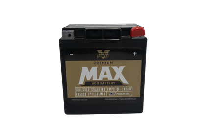 Twin Power GYZ-32HL Premium MAX Battery Replaces H-D 66010-97A Made in USA 500 CCA