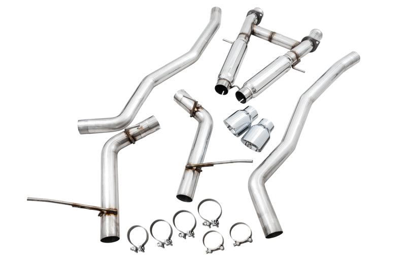 AWE Tuning 2020 Jeep Grand Cherokee SRT Track Edition Exhaust - Chrome Silver Tips