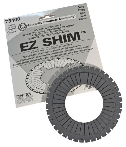 SPC Performance EZ Shim Dual Angle Camber/Toe Shim (Grey)