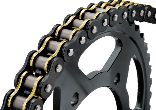 BikeMaster 525x150 BMOR O-Ring Chain - Black/Gold