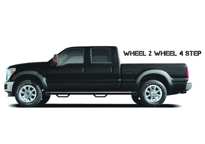 N-Fab Nerf Step 2019 Dodge Ram 1500 Crew Cab 5.7ft Bed - Tex. Black - Cab Length - 3in