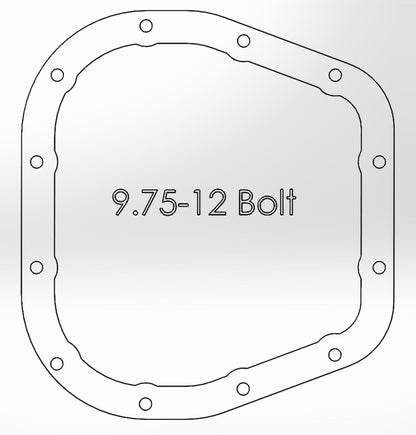 aFe Power Rear Diff Cover (Machined) 12 Bolt 9.75in 97-16 Ford F-150 w/ Gear Oil 4 QT