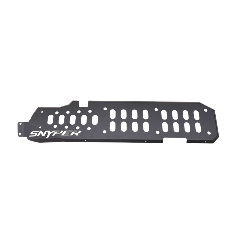 Westin 07-17 Jeep Wrangler Unlimited Gas Tank Skid Plate - Textured Black