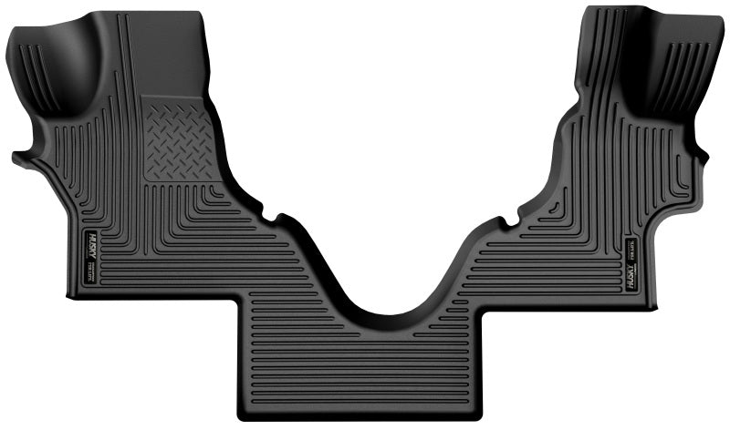 Husky Liners 05-23 Ford Econoline WeatherBeater Black Floor Liners