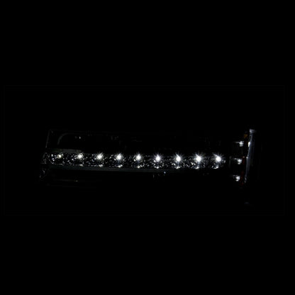 ANZO 2003-2006 Chevrolet Silverado 1500 LED Parking Lights Black w/ Amber Reflector