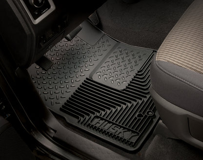 Husky Liners Universal Classic Style Center Hump Black Floor Mat (w/o Shifter Console)