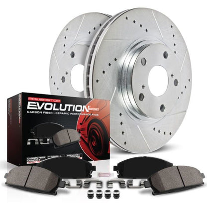 Power Stop 14-18 Mazda 6 Front Z23 Evolution Sport Brake Kit