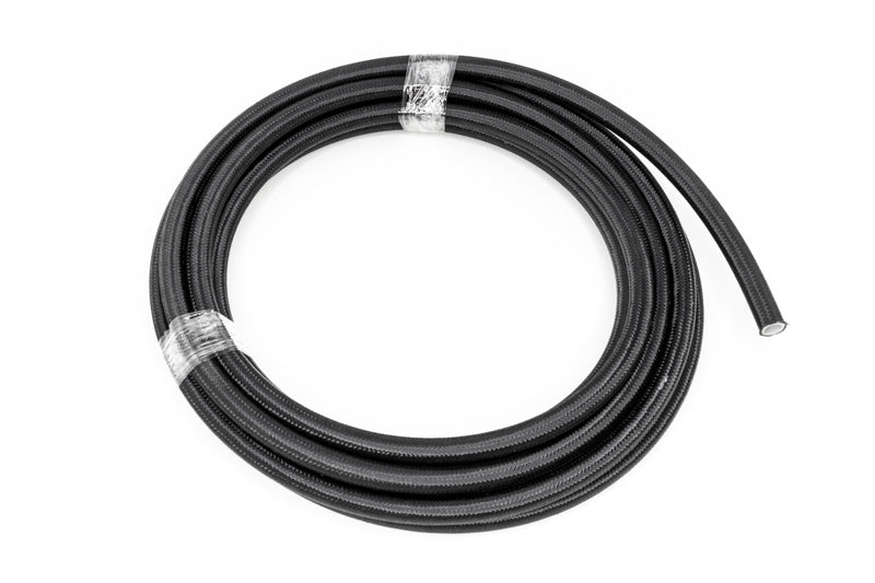 DeatschWerks 8AN Black Nylon Braided PTFE Hose 20 Feet