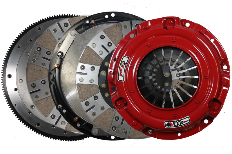 McLeod RXT 1200HD Twin Disc Clutch Kit Toyota Supra 93-98 Steel Flywheel for 2JZ-GTE V160 Trans