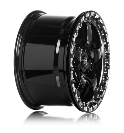 Forgestar D5 Beadlock 17x10 / 5x120 BP / ET45 / 7.3in BS Gloss Black Wheel