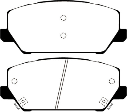 EBC 2019+ Hyundai Veloster Turbo N (2nd Gen) 2.0L Ultimax Front Brake Pads