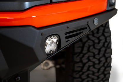 Addictive Desert Designs 2021+ Ford Raptor Bomber Front Bumper w/ 3 Baja Designs LP6 Light Mounts