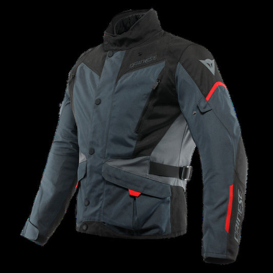 Dainese Tempest 3 Lady D Dry Jacket Ebony/Black/Lava Red Size - 52