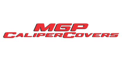 MGP 4 Caliper Covers Engraved Front & Rear Gen 5/RS Red finish silver ch