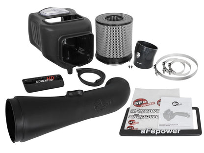 aFe Momentum HD Pro DRY S 2017 GM Diesel Trucks V8-6.6L Cold Air Intake System