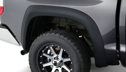 Bushwacker 14-18 Toyota Tundra Fleetside Extend-A-Fender Style Flares 4pc - Black