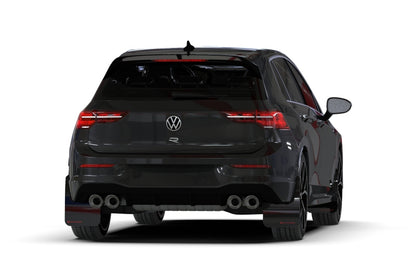 Rally Armor 22-24 VW MK8 Golf GTI/R Black UR Mud Flap w/Gray Logo