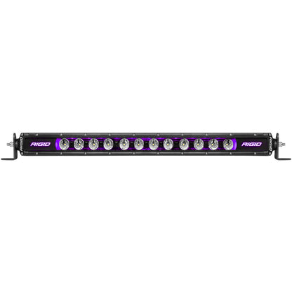 Rigid Industries 30in Radiance Plus SR-Series Single Row LED Light Bar with 8 Backlight Options