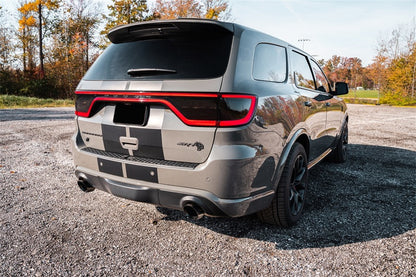 Corsa 2021-2024 Dodge Durango SRT Hellcat Cat-Back 2.75in Dual Rear Exit Xtreme 4.5in Black PVDTips